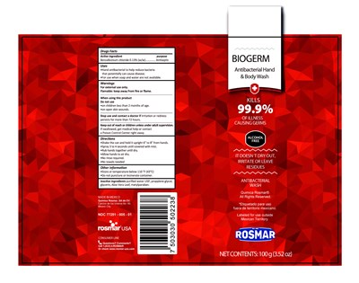 Hand Sanitizer Spray Biogerm Aerosol 100 Min Compressed